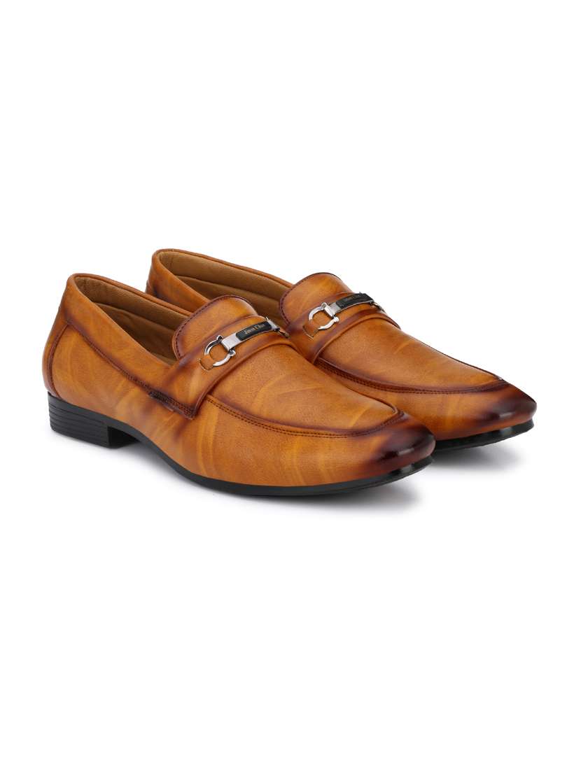 Tan Slip On Shoes