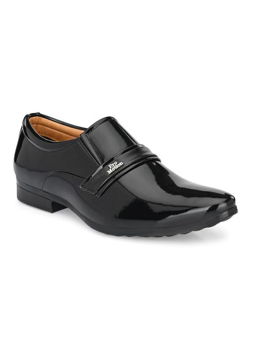 black slip on shoes - 19585473 - Standard Image - 0