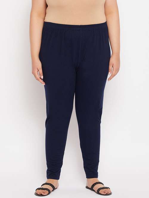 navy blue cotton leggings - 19586644 - Standard Image - 0
