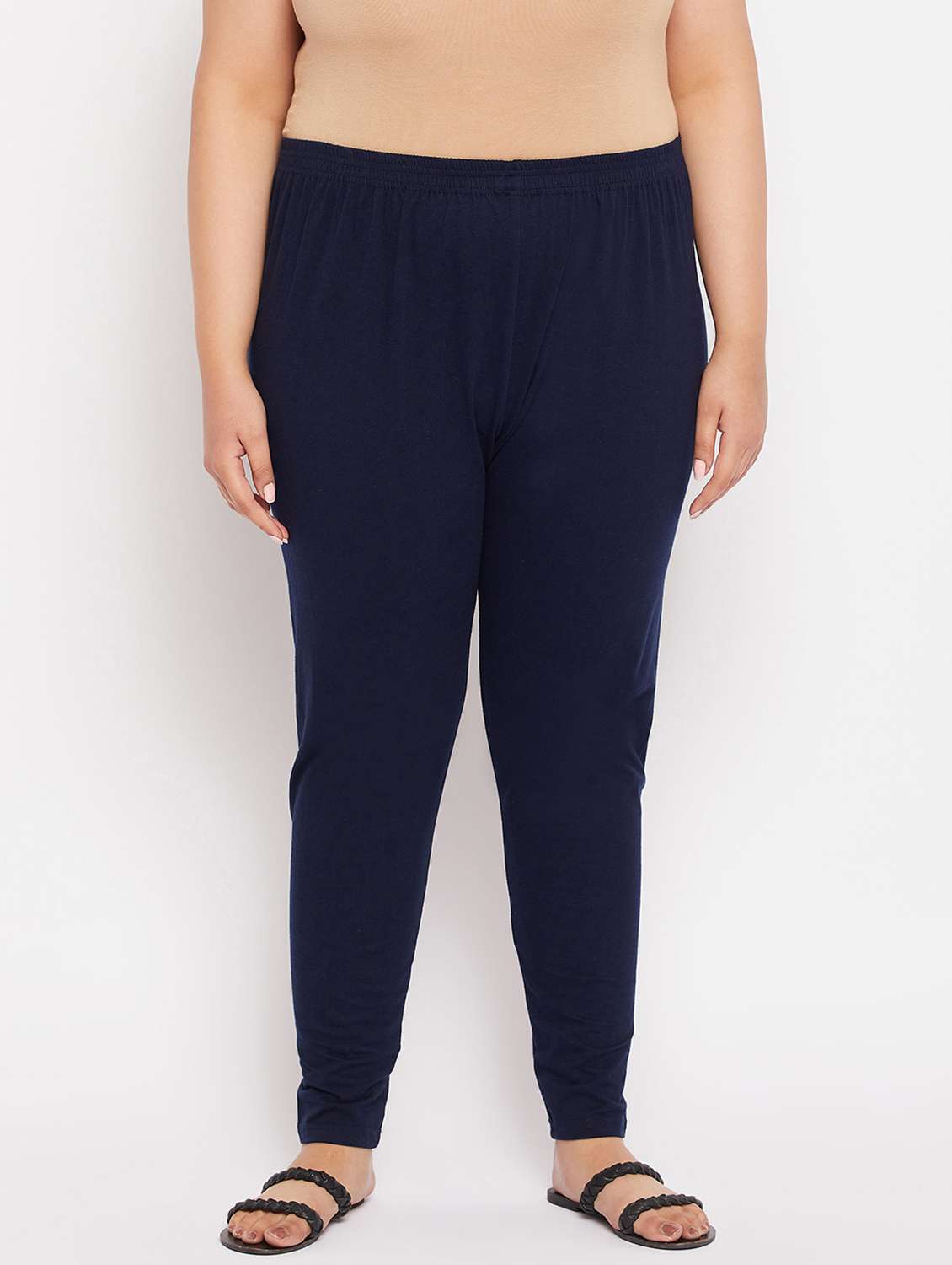 navy blue cotton leggings - 19586644 - Zoom Image - 0