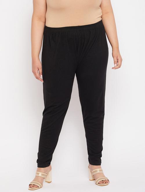 black cotton leggings - 19586647 -  Standard Image - 0
