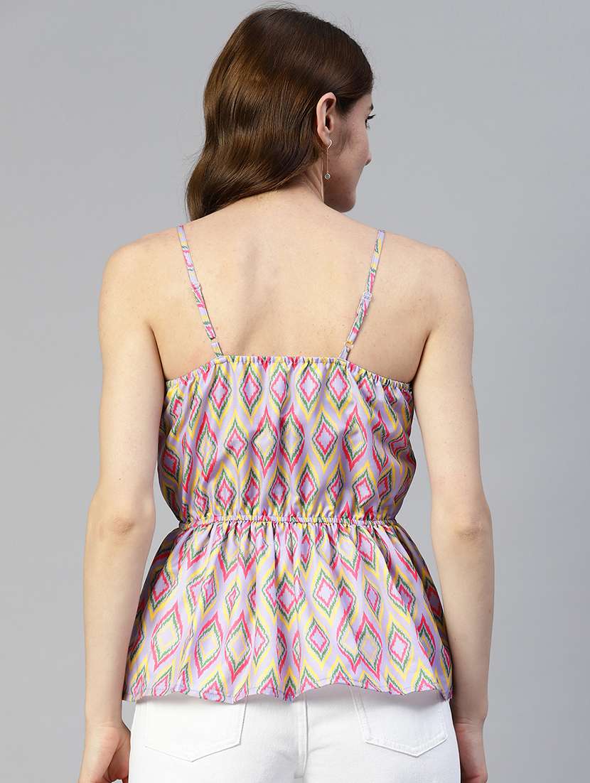 women printed peplum top - 19586772 -  Standard Image - 2