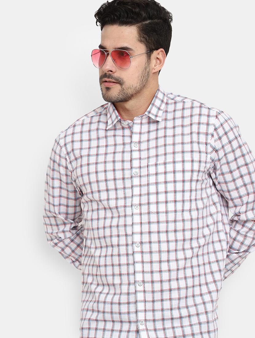 mens checks casual shirt - 19591914 - Standard Image - 2