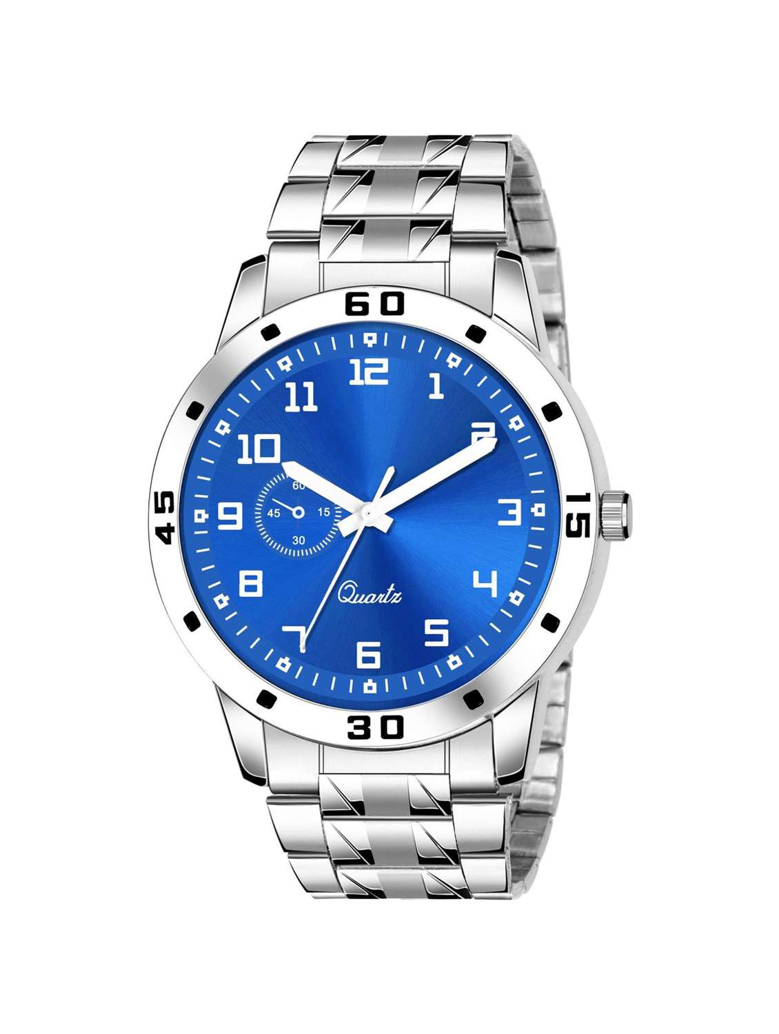 men's round shape analog watch 