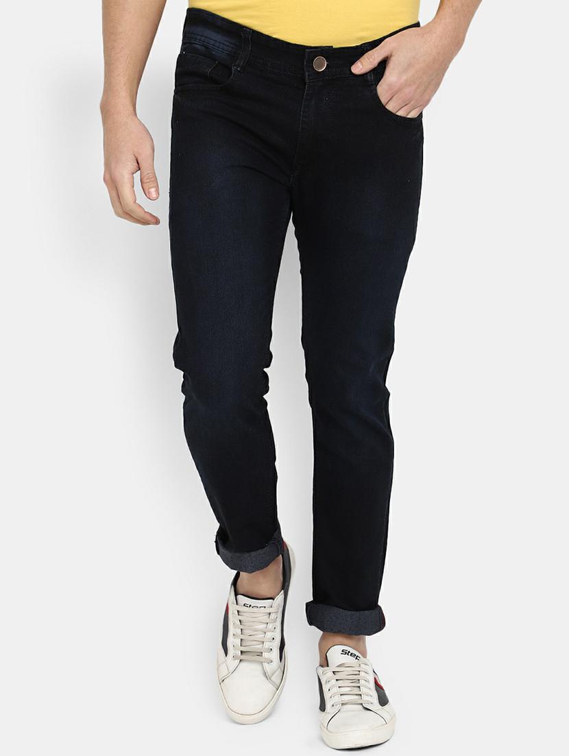 mens slim fit plain jeans - 19596509 - Zoom Image - 0