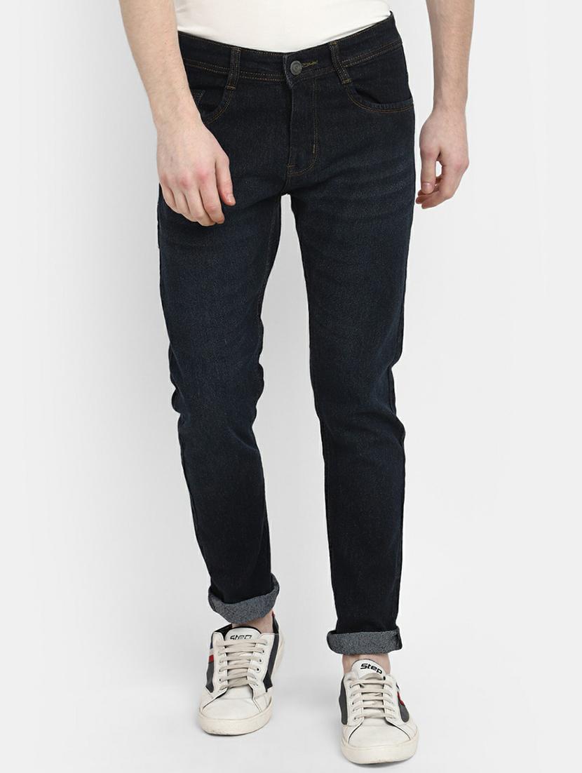 mens slim fit plain jeans - 19596556 - Zoom Image - 0