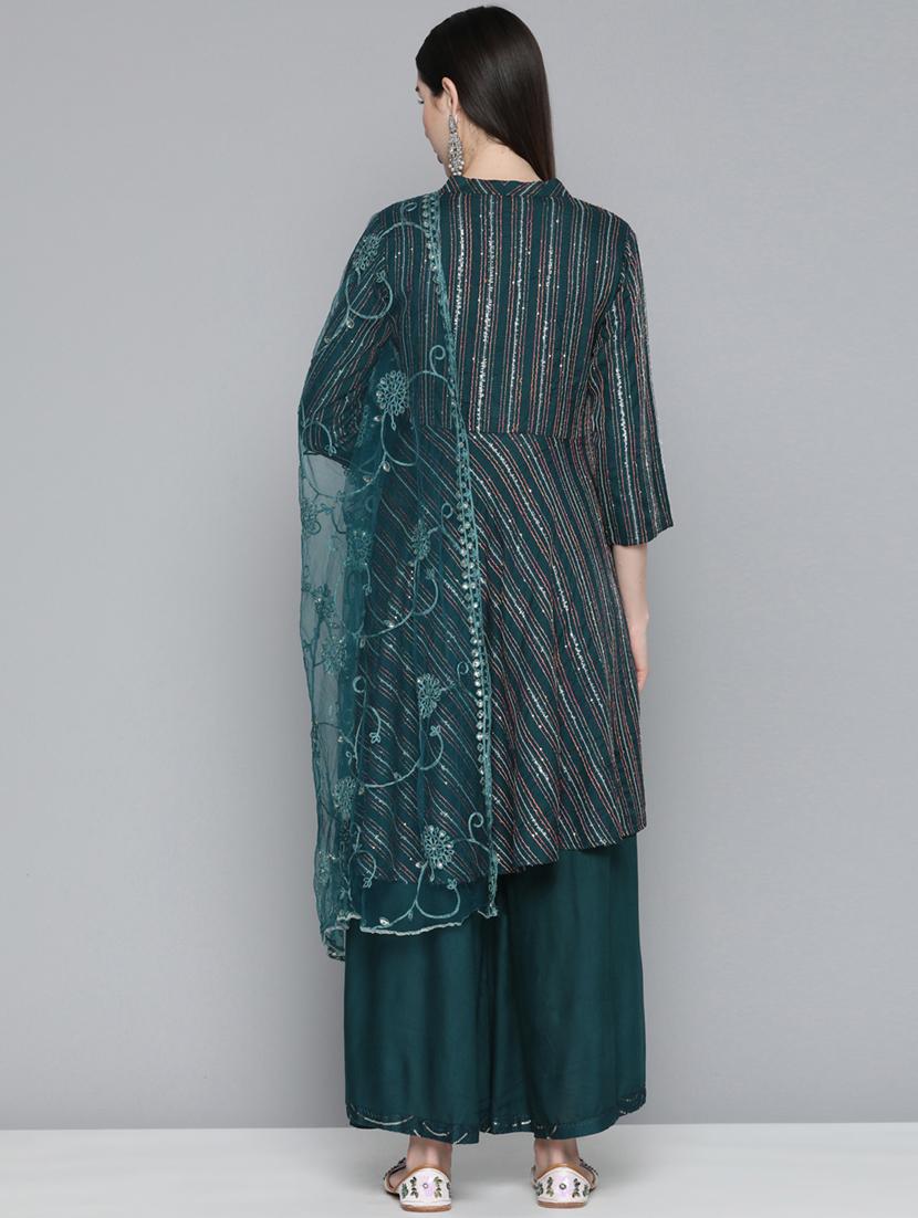 v-neck palazzo set - 19597863 - Standard Image - 2