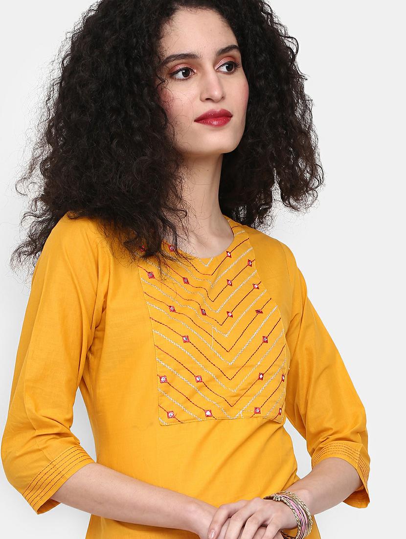 women's straight kurta - 19598047 - Standard Image - 2