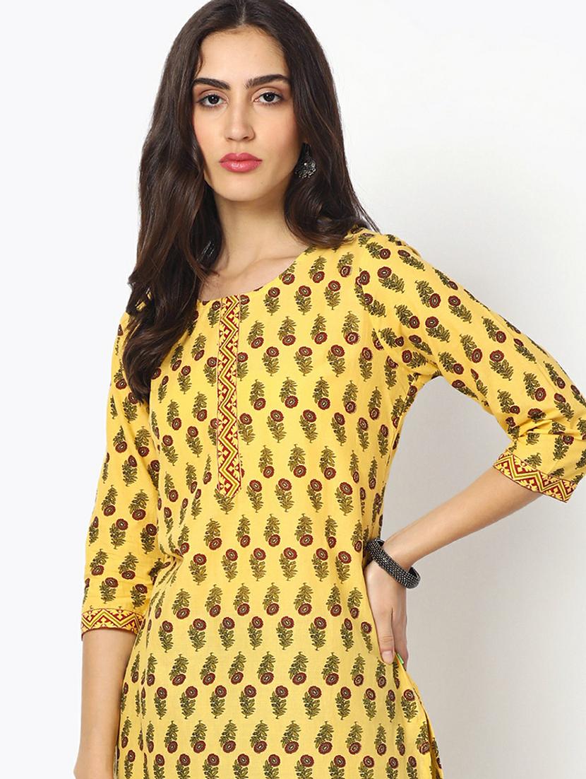 women's straight kurta - 19598054 - Standard Image - 2