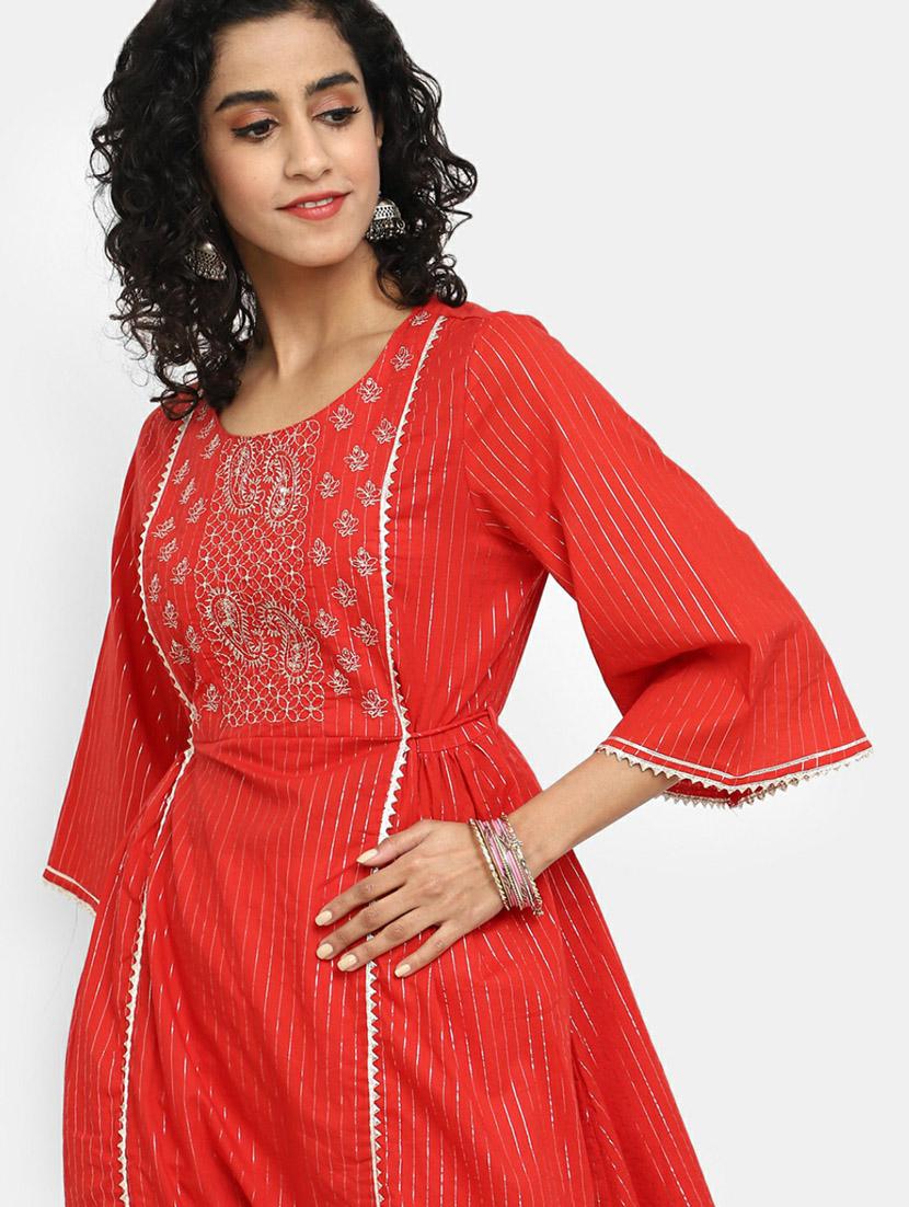 women's a-line kurta - 19598270 - Standard Image - 2