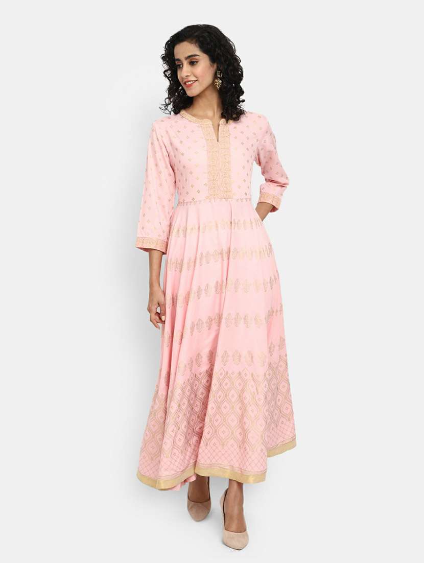 women's flared kurta
