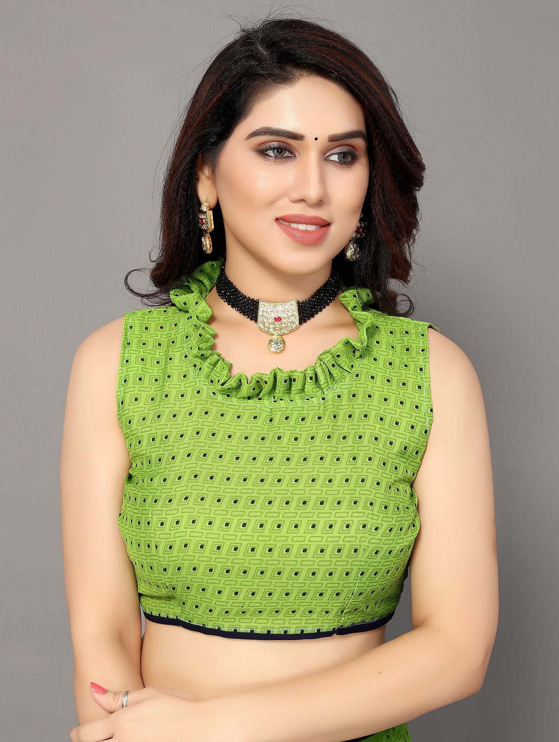 georgette woven saree with blouse - 19602870 - Standard Image - 2
