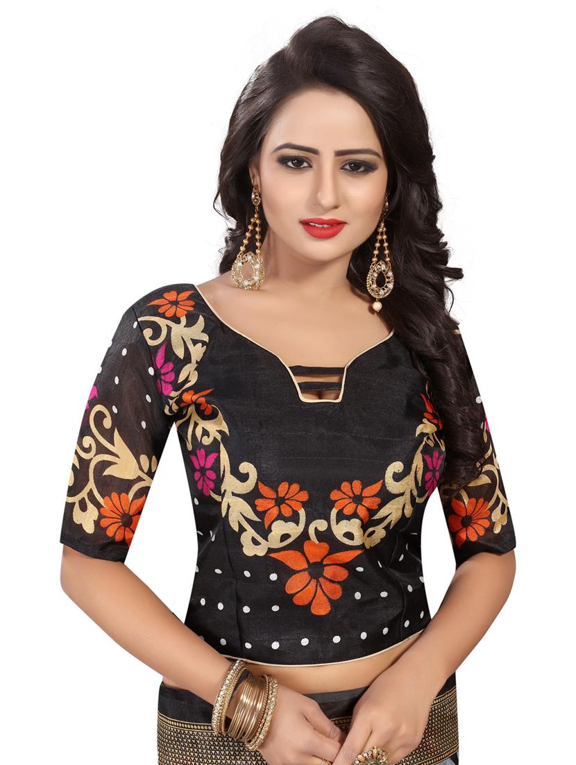 ditsy floral bhagalpuri saree with blouse - 19603147 - Standard Image - 2