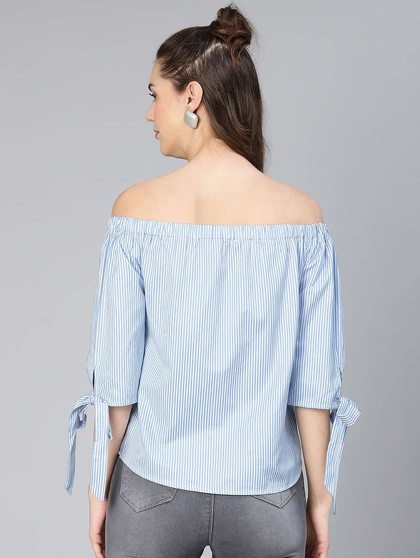 women's straight off shoulder top - 19608152 -  Standard Image - 2