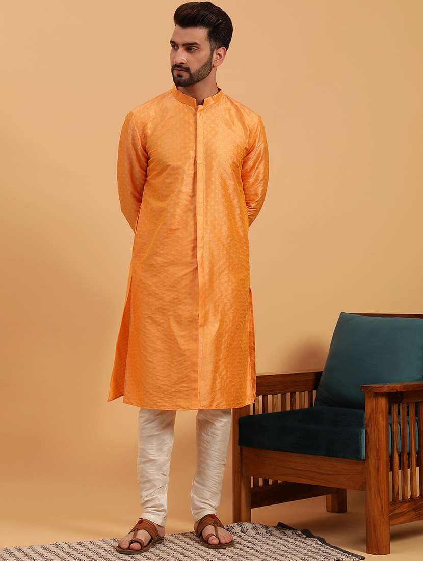 mandarin collar cotton kurta