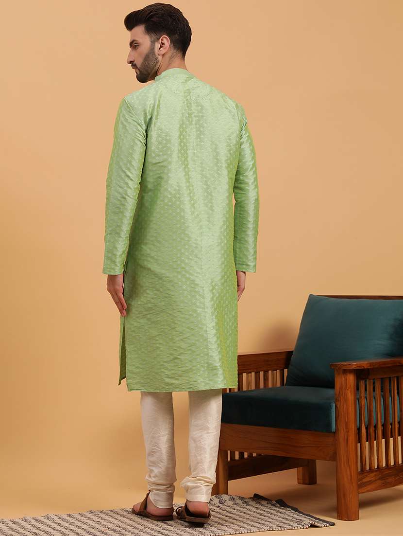 mens mandarin collar kurta - 19608197 -  Standard Image - 2