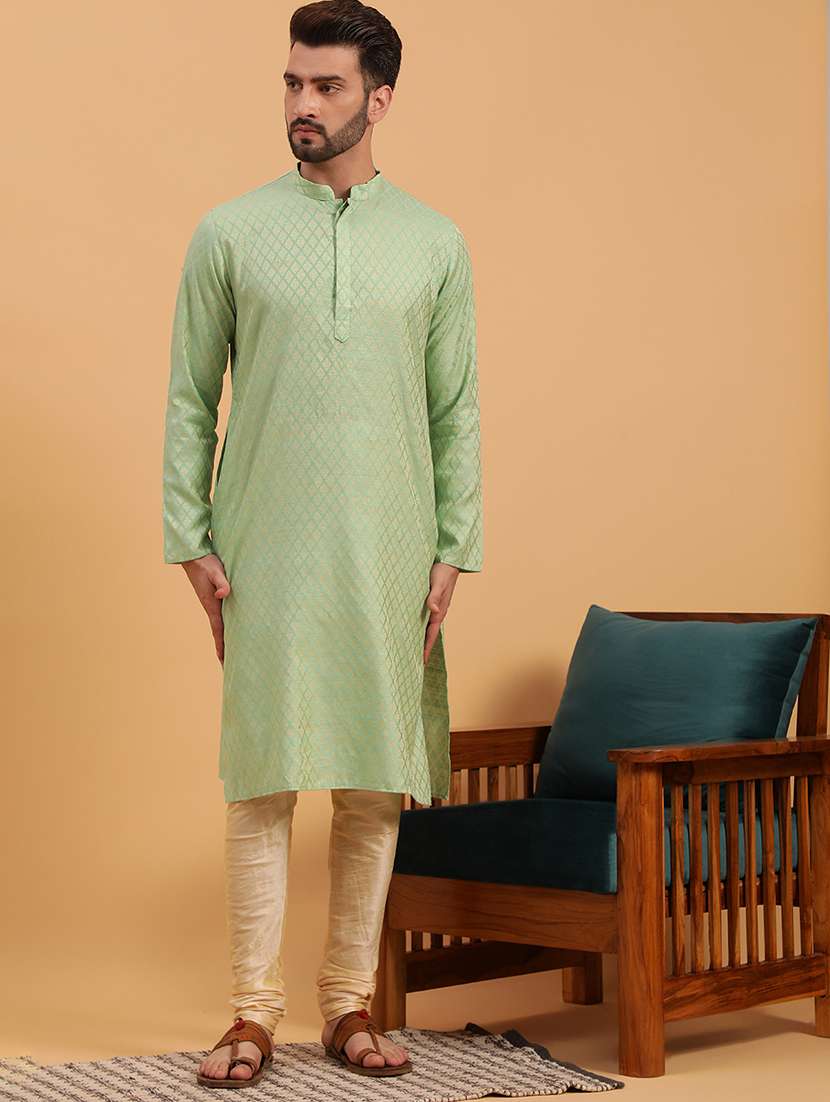 mandarin collar cotton kurta