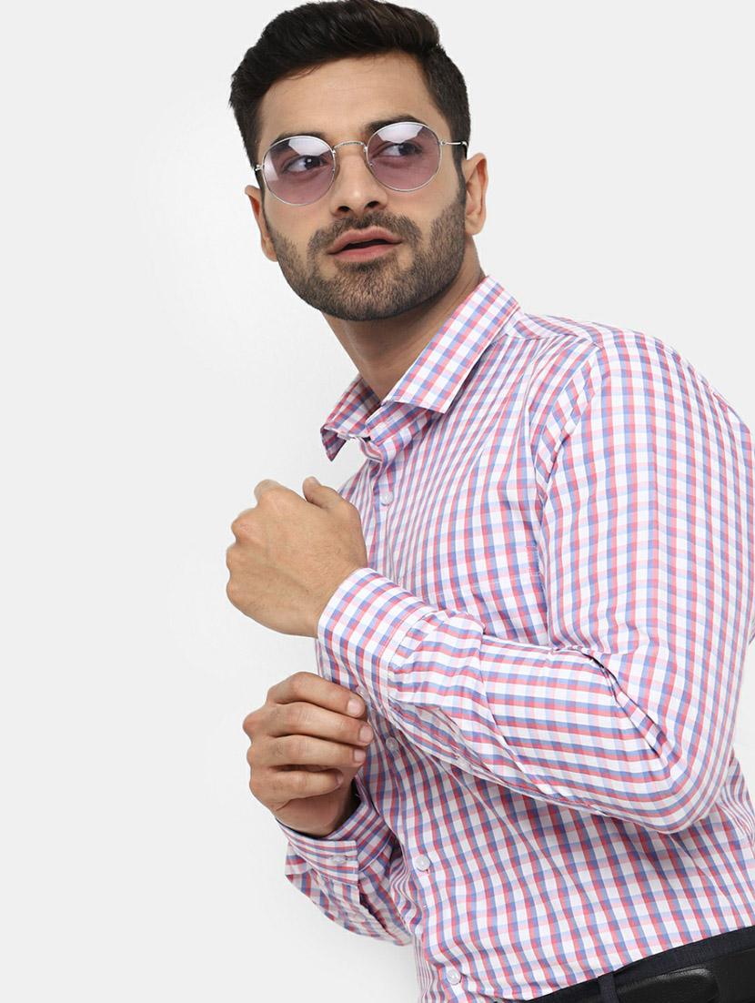 mens checks formal shirt - 19608685 - Standard Image - 2