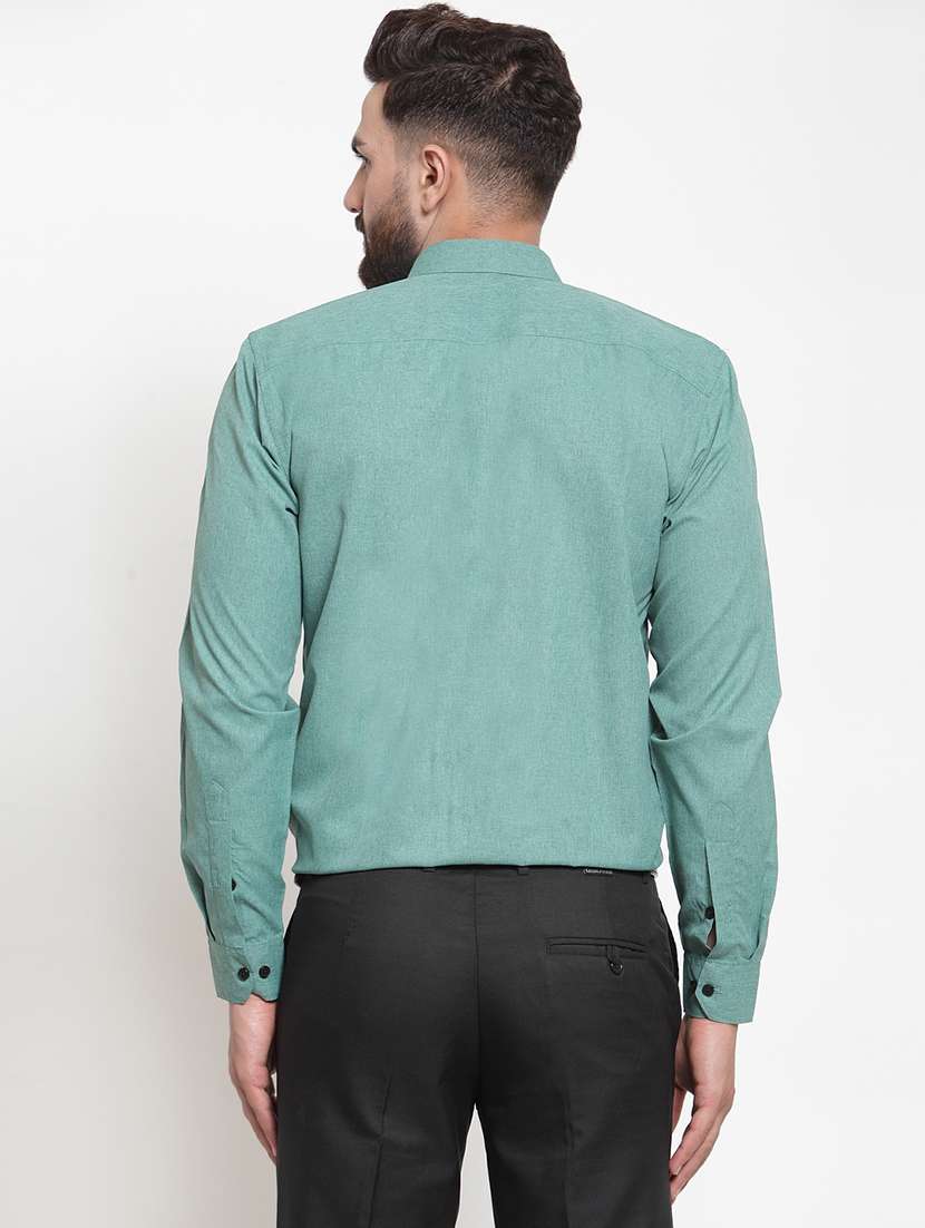 mens solids formal shirt - 19608844 -  Standard Image - 2