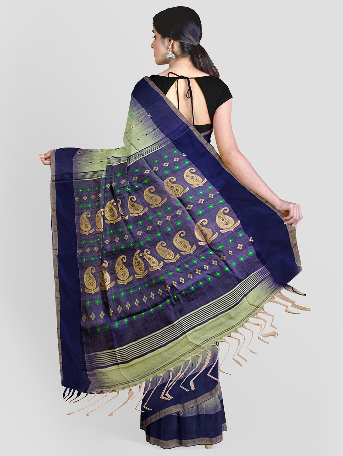 women's self design multi colored saree - 19615445 - Standard Image - 2