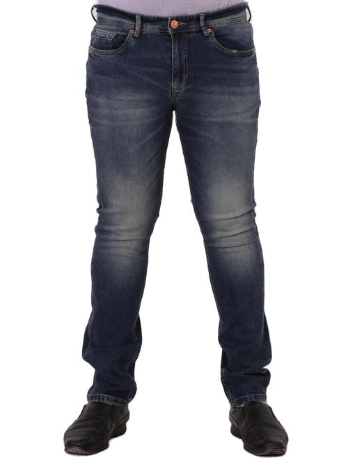 mens slim fit plain jeans - 19616118 - Standard Image - 0