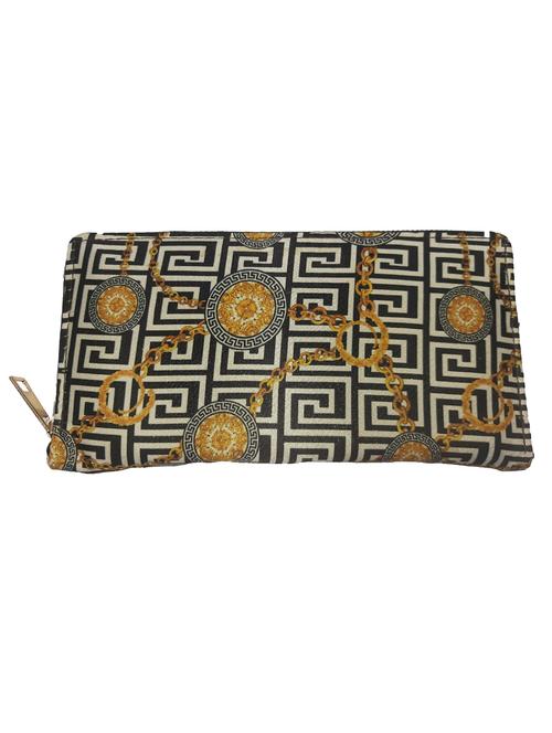 multi colored leatherette (pu) regular clutch - 19616198 -  Standard Image - 0
