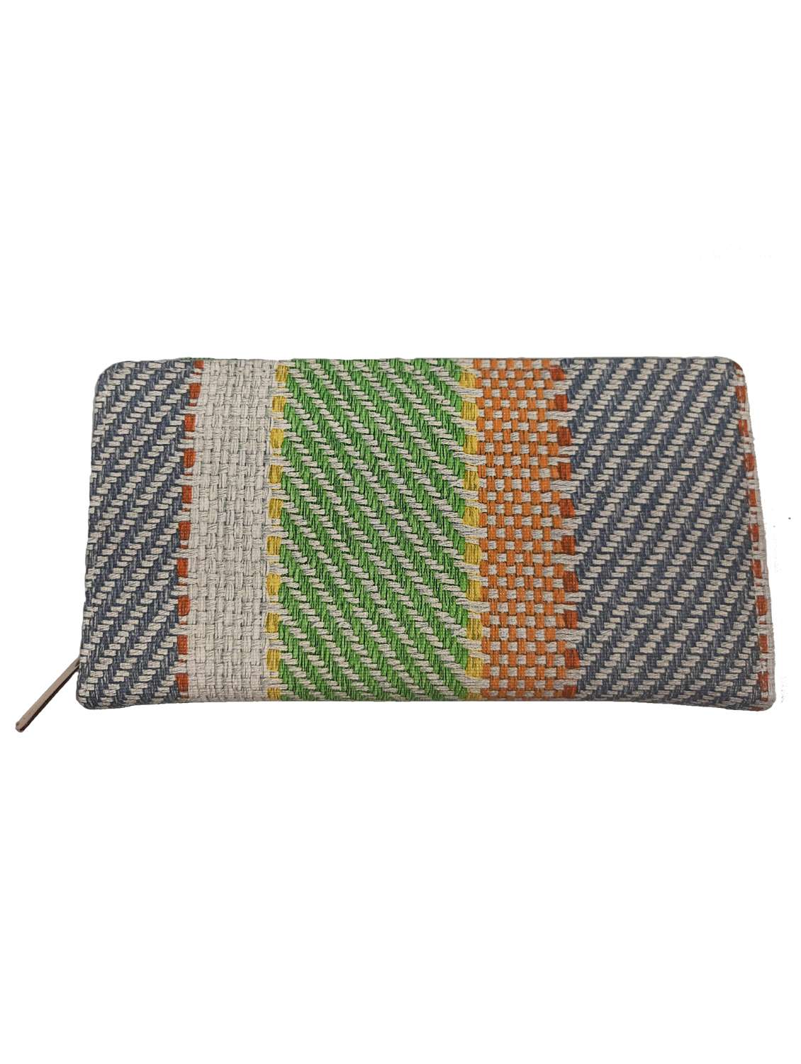 green leatherette (pu) regular clutch