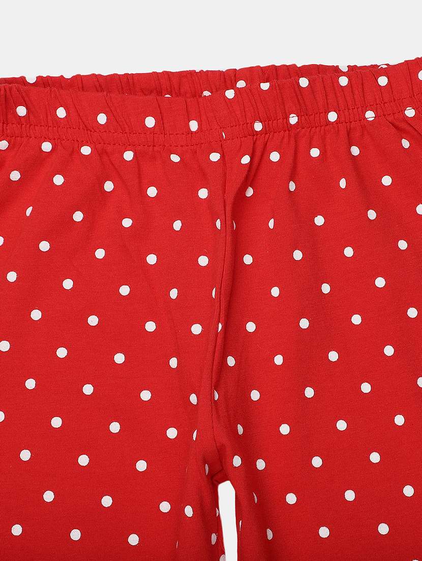 Red Cotton Legging - 19616586 -  Standard Image - 2