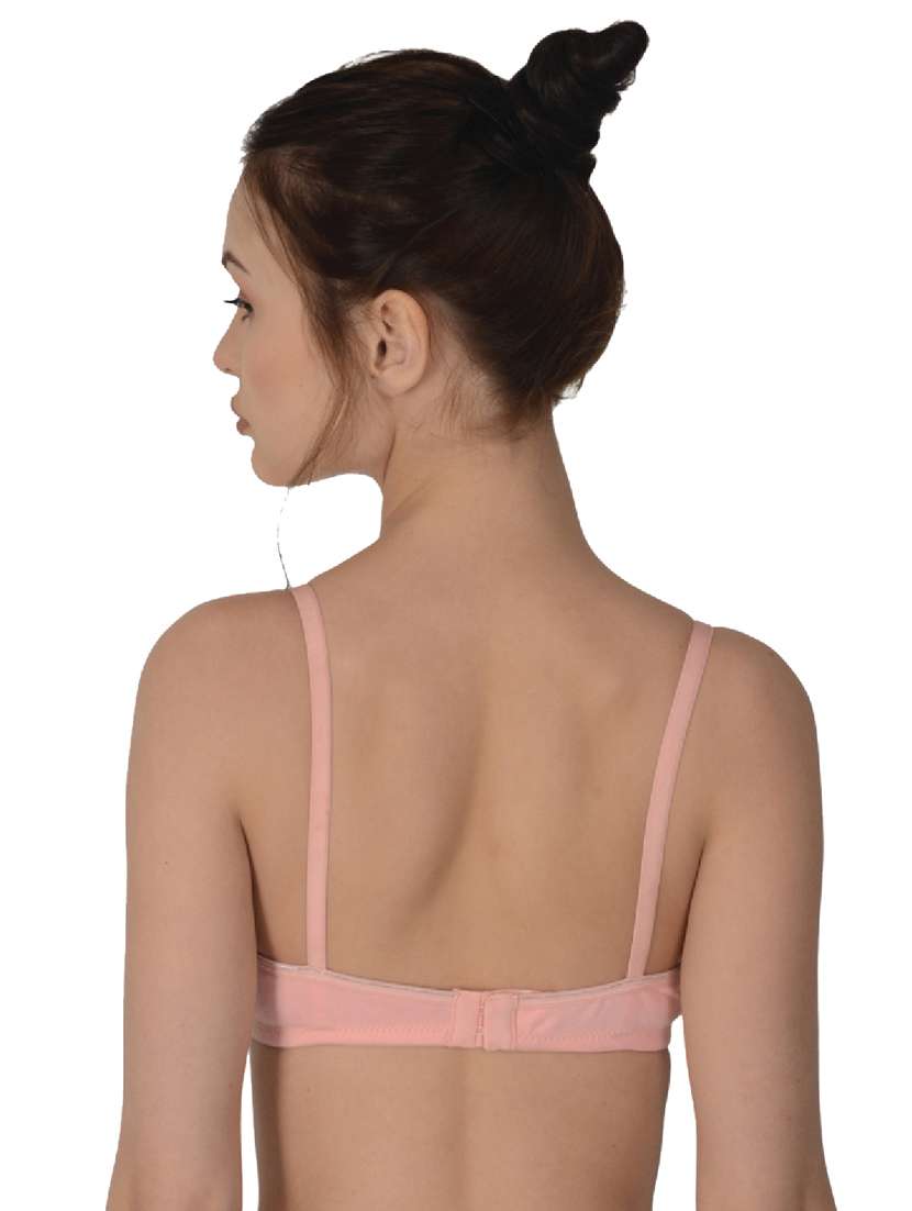 orange cotton regular bra - 19616695 -  Standard Image - 2