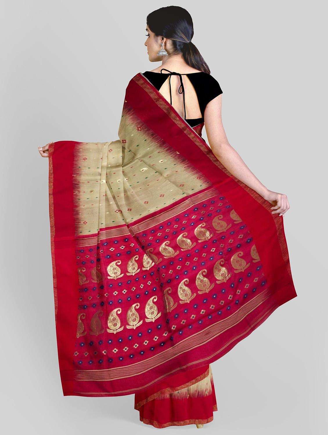 women's self design multi colored saree - 19617120 - Standard Image - 2