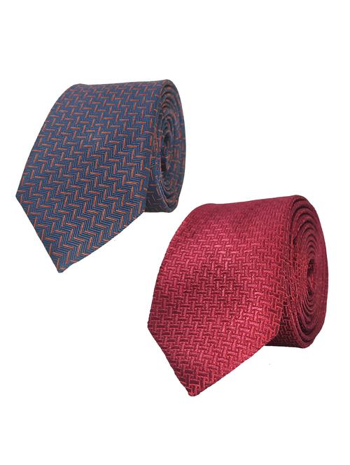 men's pack of 2 necktie - 19617277 - Standard Image - 0