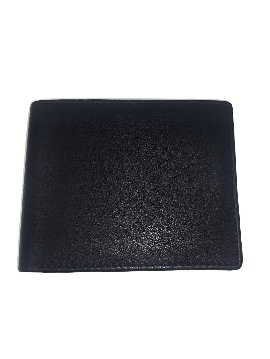 black & tan leather wallet