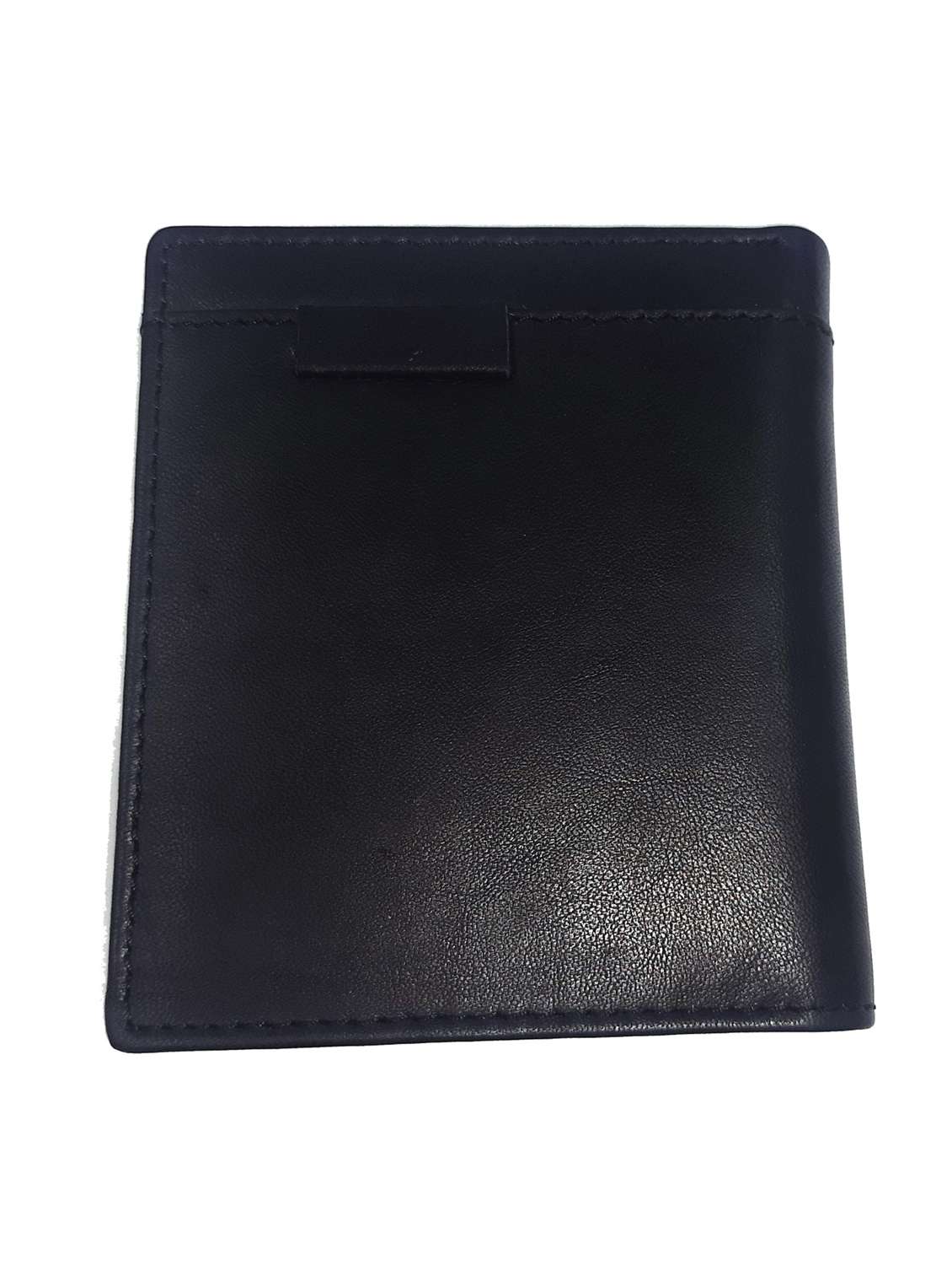 black leather wallet