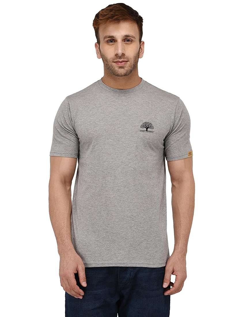 crew neck logo print t-shirt