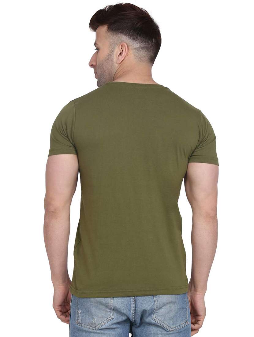 green crew neck logo print t-shirt - 19617503 -  Standard Image - 2