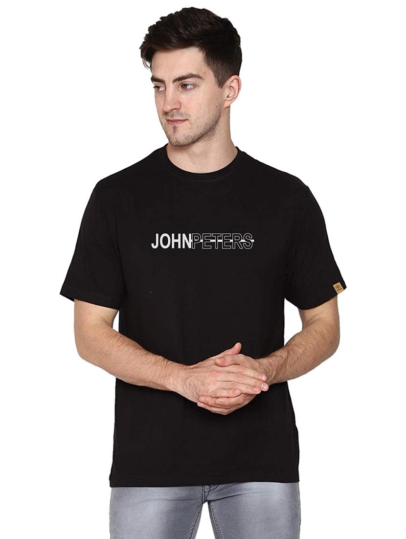 crew neck chest print t-shirt - 19617515 - Zoom Image - 0