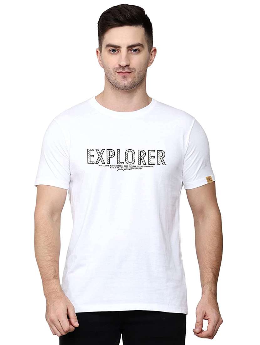 crew neck printed regular t-shirt