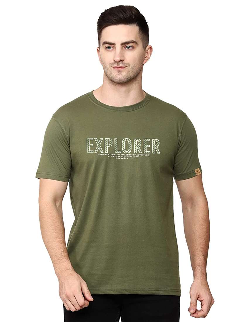 crew neck printed regular t-shirt