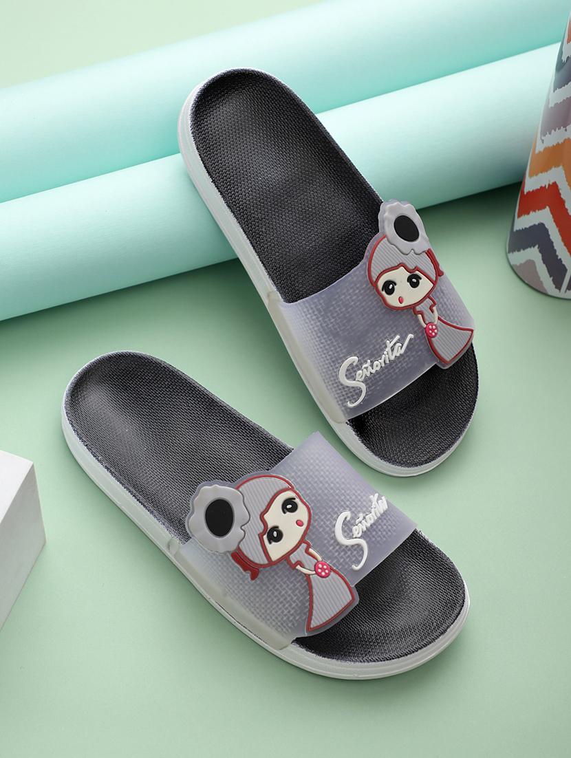 black solid flip flop - 19618458 - Zoom Image - 0