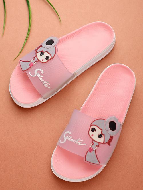 pink solid flip flop - 19618461 - Standard Image - 0