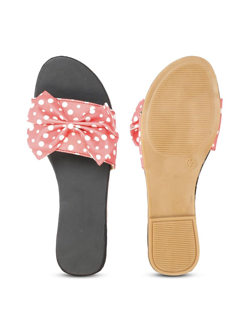 multi colored synthetic slip on sandals - 19618800 - Standard Image - 7