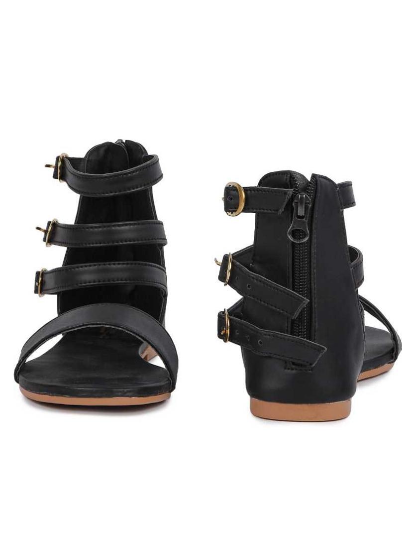 black gladiators sandal - 19618803 - Standard Image - 2