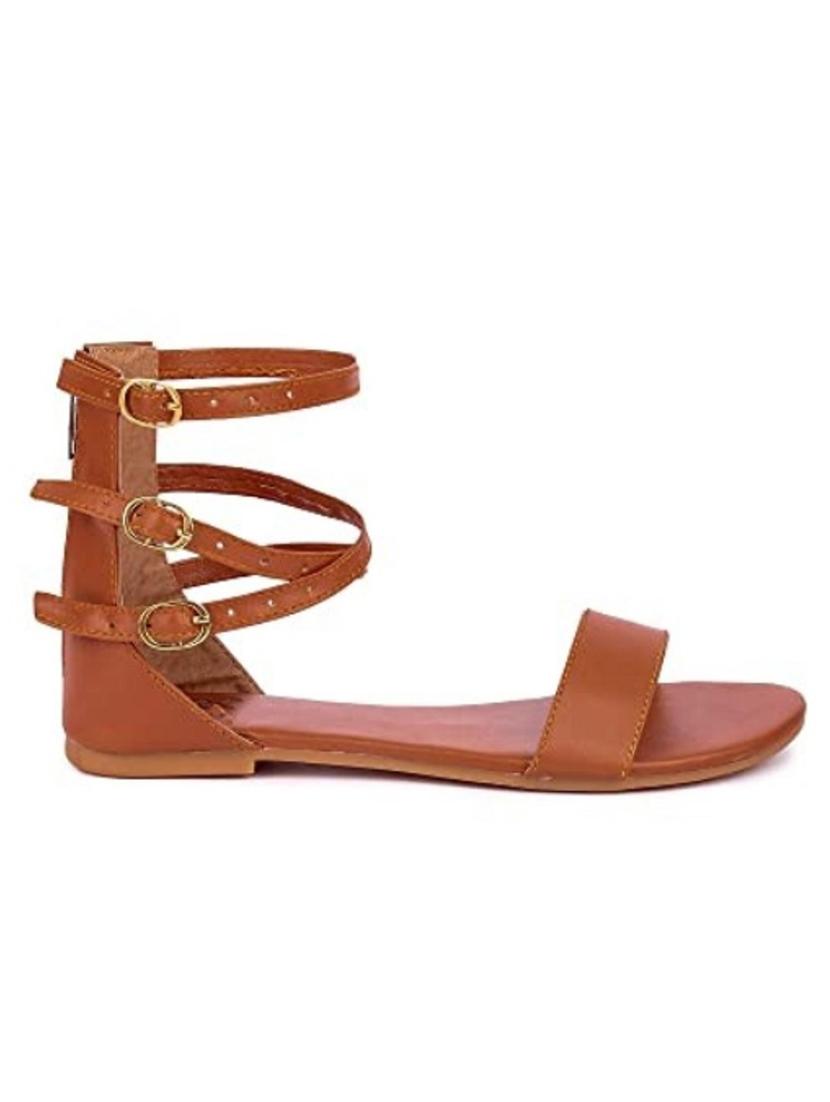 tan gladiators sandal - 19618804 - Standard Image - 2