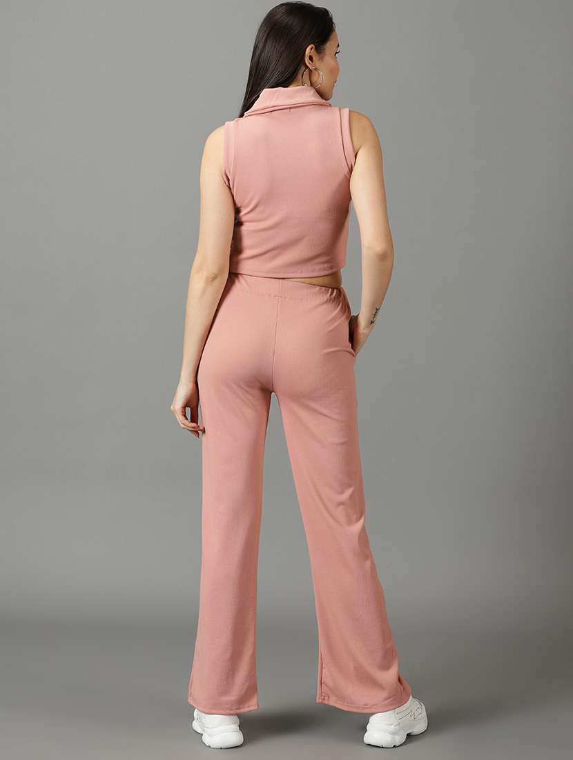 solid top and trouser set co-ord - 19620535 -  Standard Image - 2
