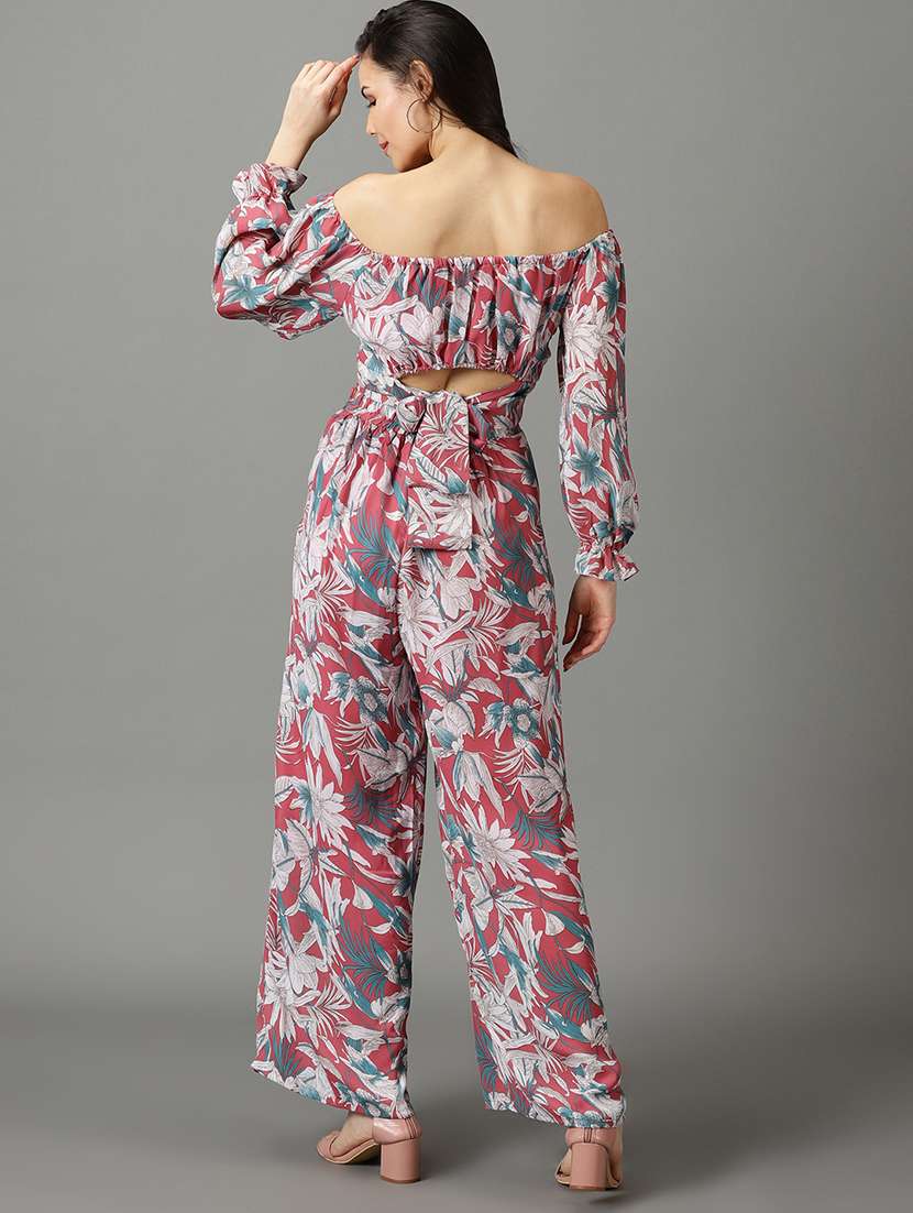 floral print top and palazzos set co-ord - 19620561 -  Standard Image - 2