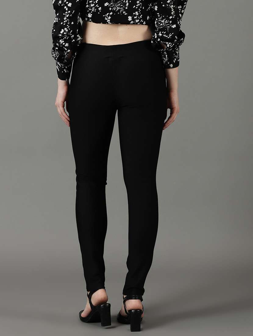 Low Rise Solid Jegging - 19621836 -  Standard Image - 2