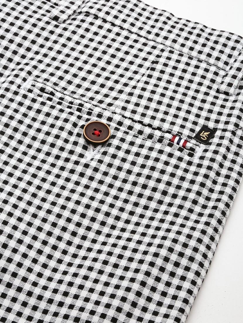 check printed casual shorts - 19622622 - Standard Image - 7