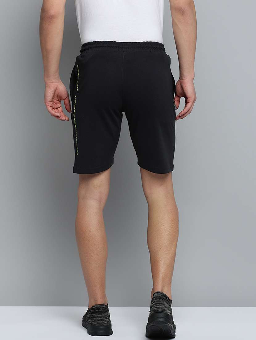 black solid sports short - 19622631 -  Standard Image - 2