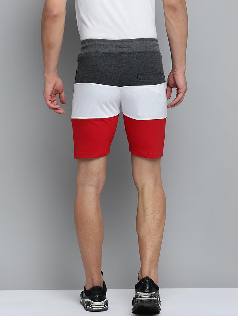 color block sports shorts - 19622640 - Standard Image - 2