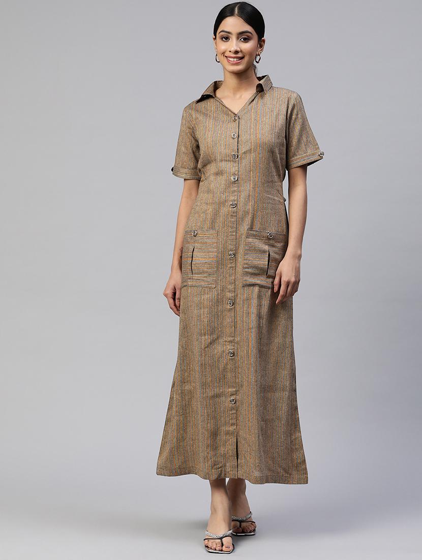 women's shirt striped dress - 19622708 - Zoom Image - 0